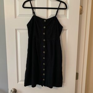 Black tank summer dress